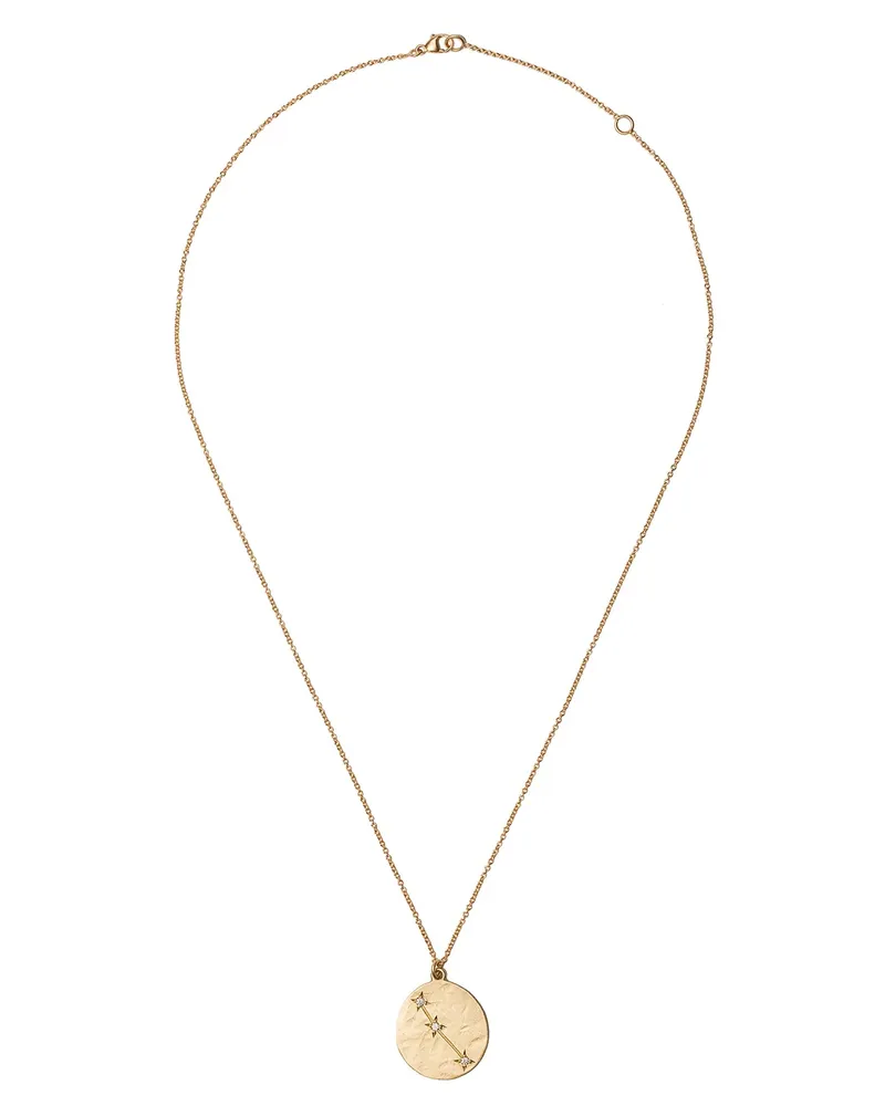 Brooke Gregson 14kt Gelbgoldhalskette mit Anhänger - YELLOW Yellow