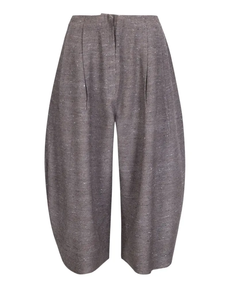 Boboutic pleated trousers - Braun Braun