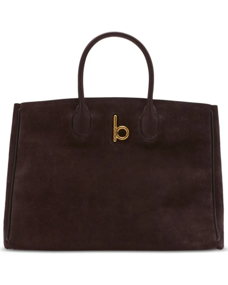 Burberry Kleine Rocking Horse Tote Bag - Braun Braun