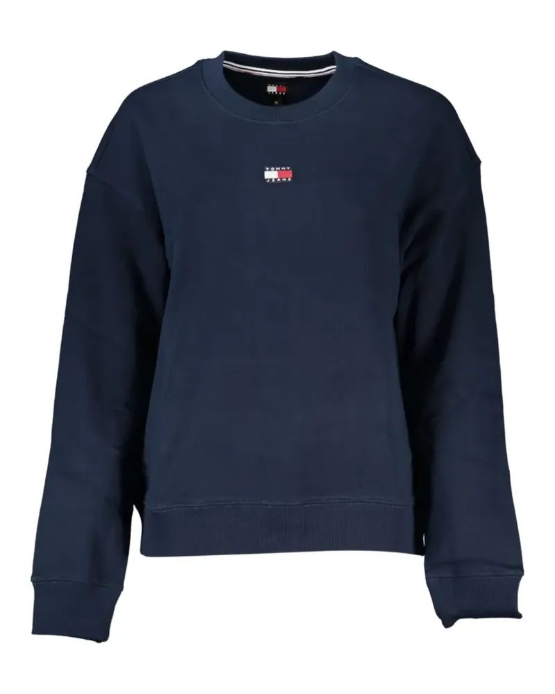 Tommy Hilfiger logo-patch sweatshirt - Blau Blau
