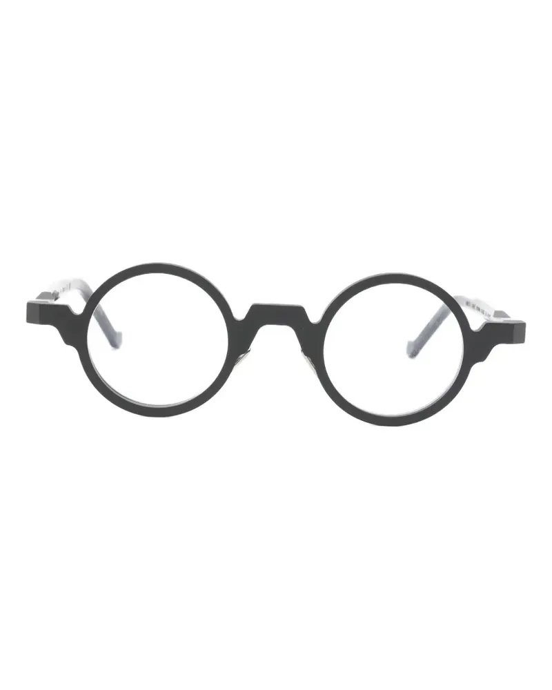 VAVA EYEWEAR Brille mit rundem Gestell - Schwarz Schwarz