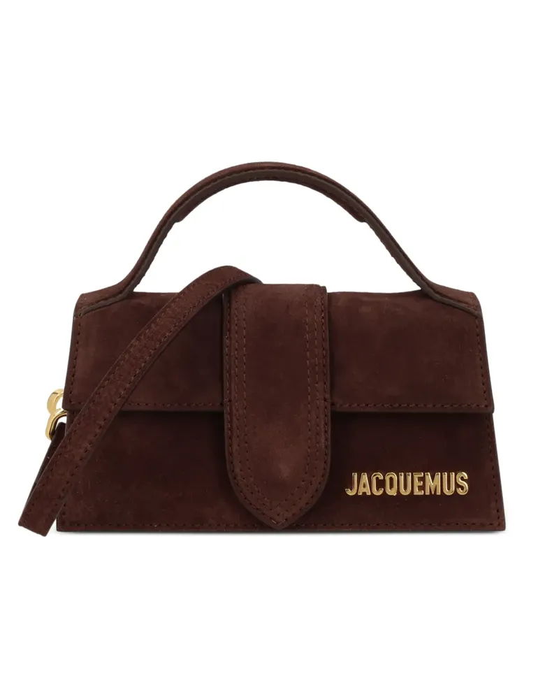 Jacquemus The Bambino Mini-Tasche mit Klappe - Braun Braun