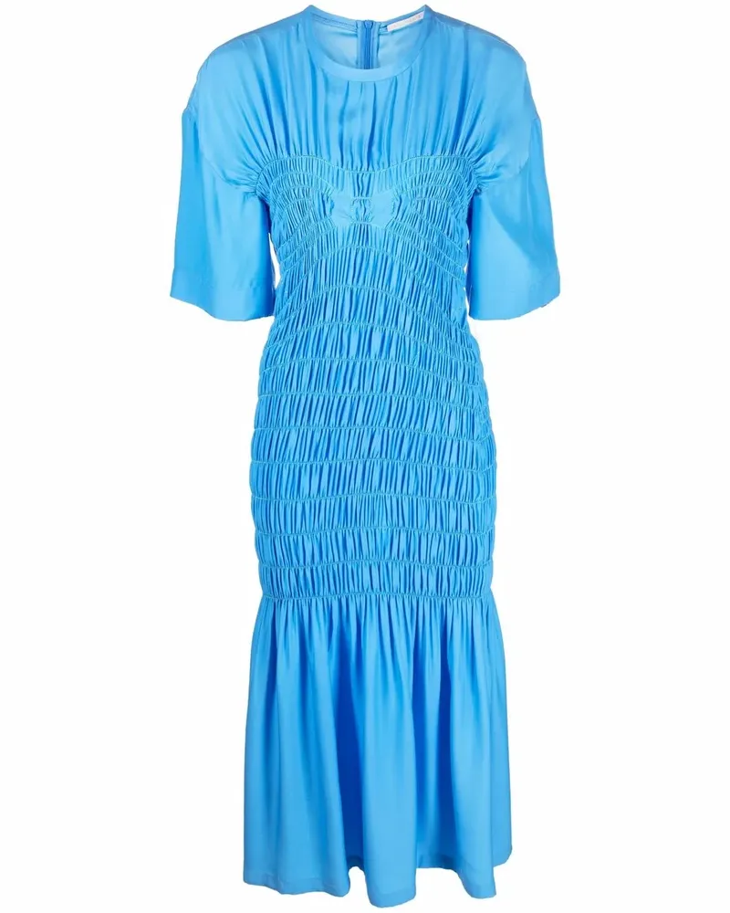 Stella McCartney Kleid mit Stretcheinsätzen - Blau Blau