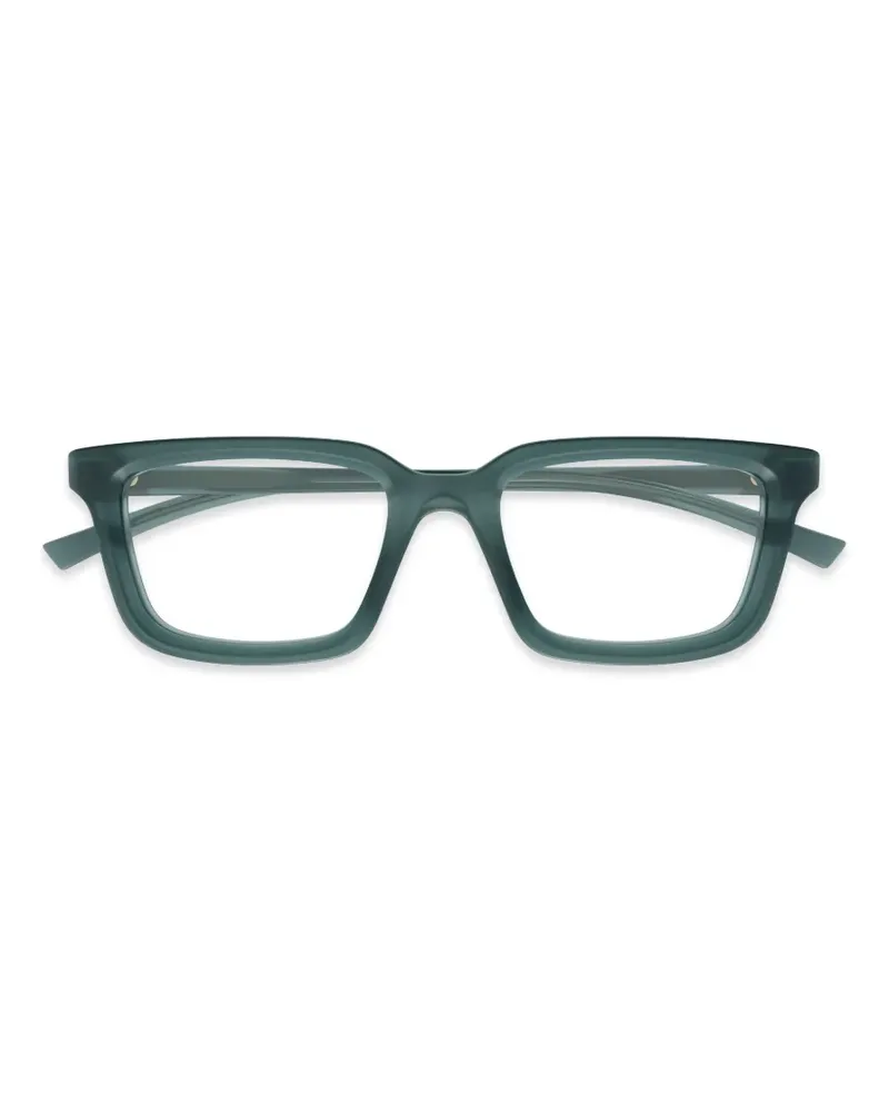 Gucci Eckige Brille - Grün Grün