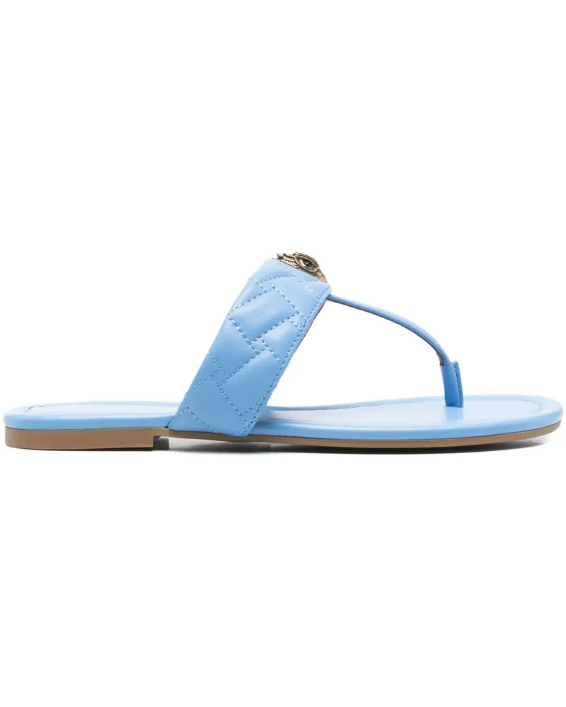 Kurt Geiger Maddison Sandalen mit Adlerdetail - Blau Blau