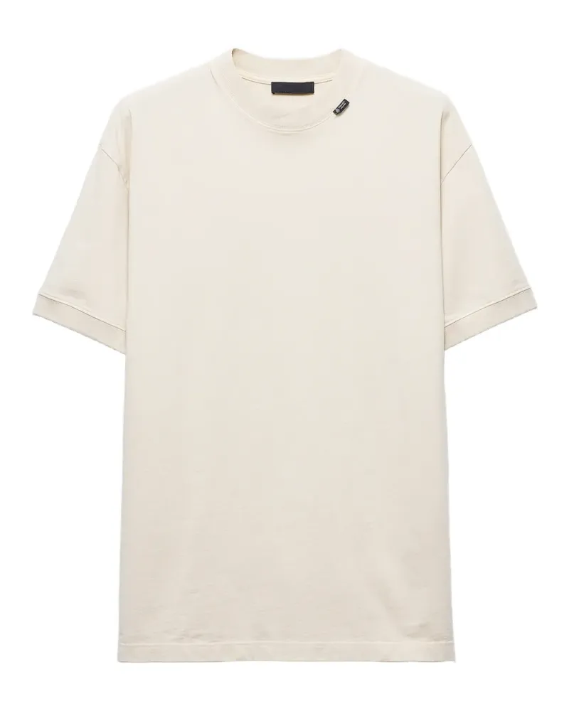 Prada Klassisches T-Shirt - Nude Nude