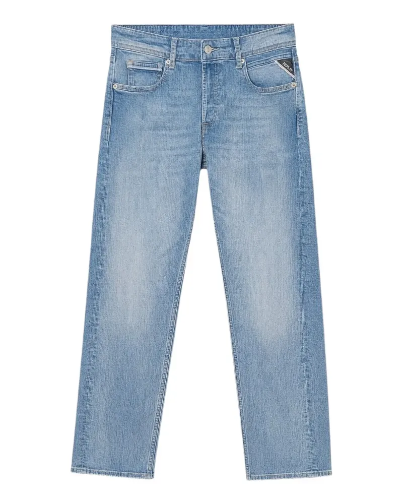 Replay faded-effect jeans - Blau Blau