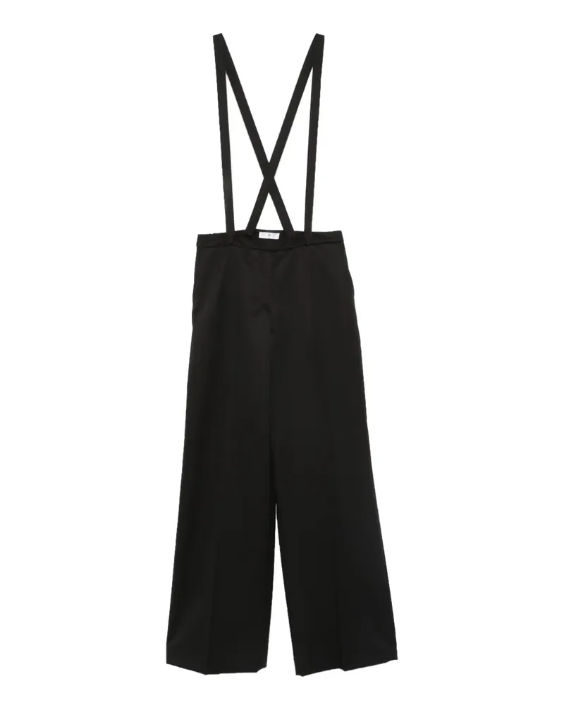 PT TORINO Plissierte Hose - Schwarz Schwarz
