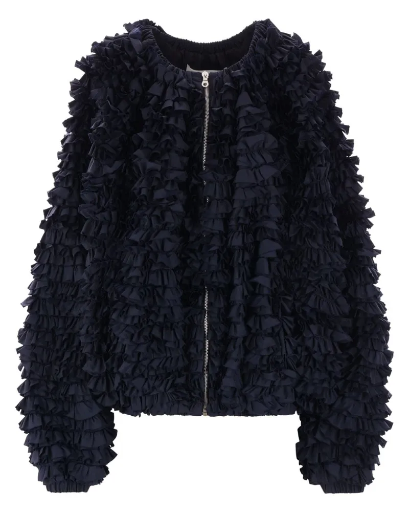 Molly Goddard Finn Jacke - Blau Blau