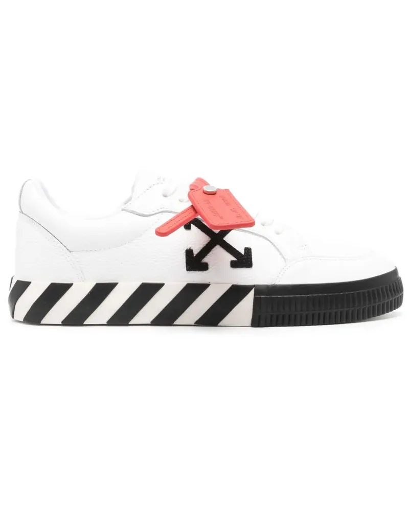 OFF-WHITE Low Vulcanized Sneakers - Weiß Weiß