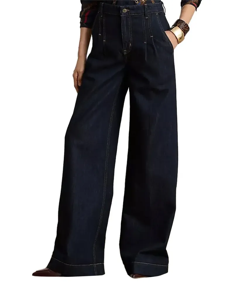 Ralph Lauren pleated jeans - Blau Blau