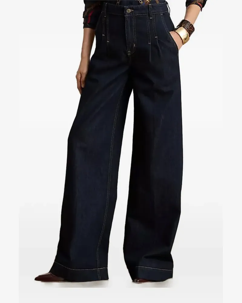 Ralph Lauren pleated jeans - Blau Blau