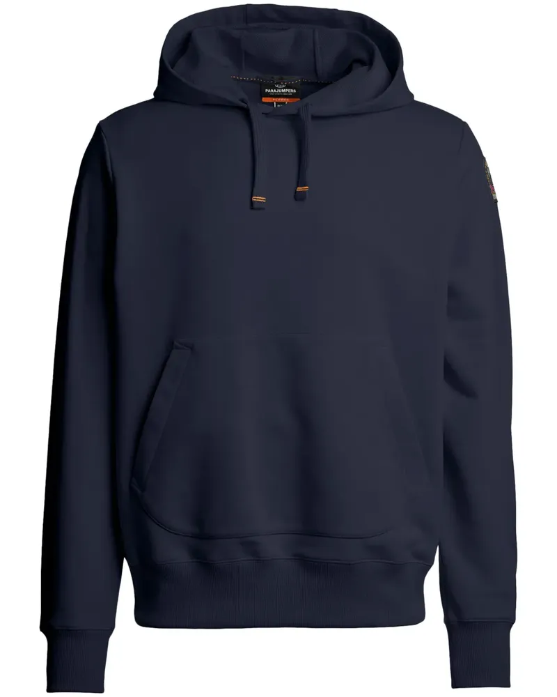 Parajumpers Hoodie mit Logo-Patch - Blau Blau