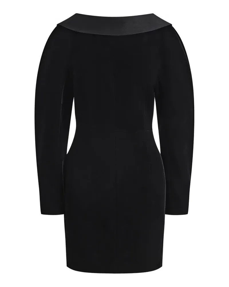 12 STOREEZ Adagio Minikleid aus Samt - Schwarz Schwarz