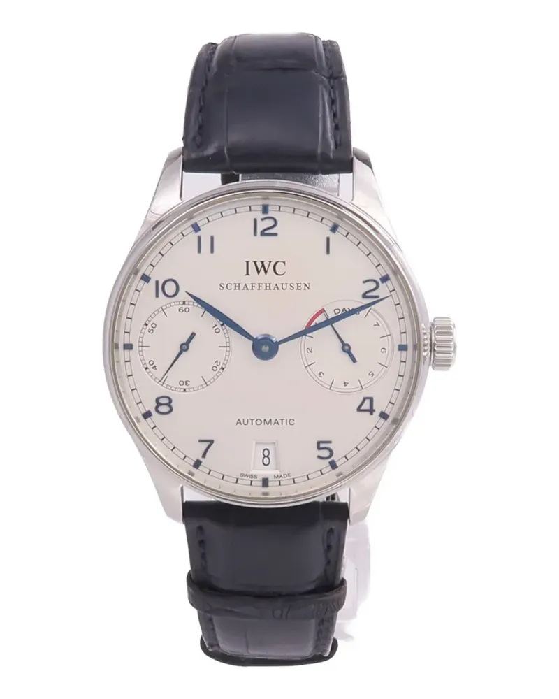 IWC Portugieser Seven-Day 42mm watch - Weiß Weiß