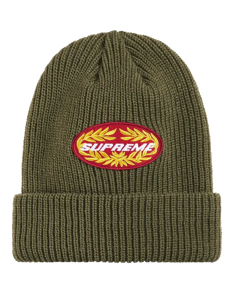 Supreme Being Terminal logo-patch beanie hat - Grün Grün