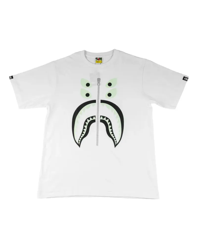 BAPE T-Shirt mit Print - Weiß Weiß