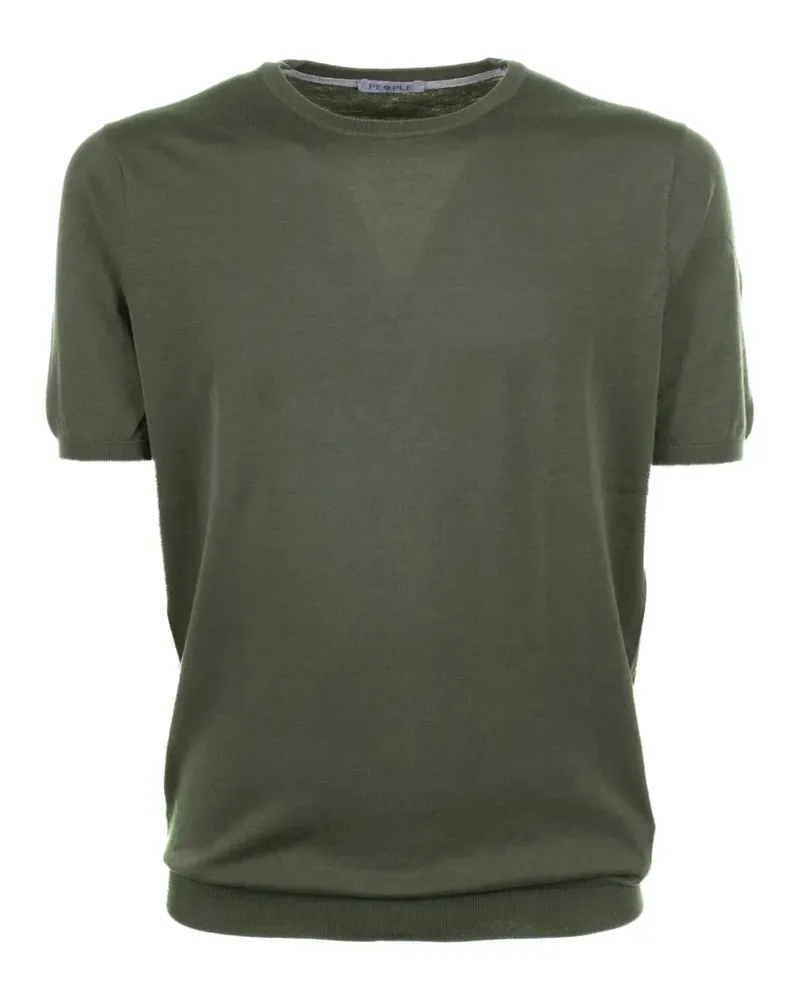 People of Shibuya crew-neck T-shirt - Grün Grün