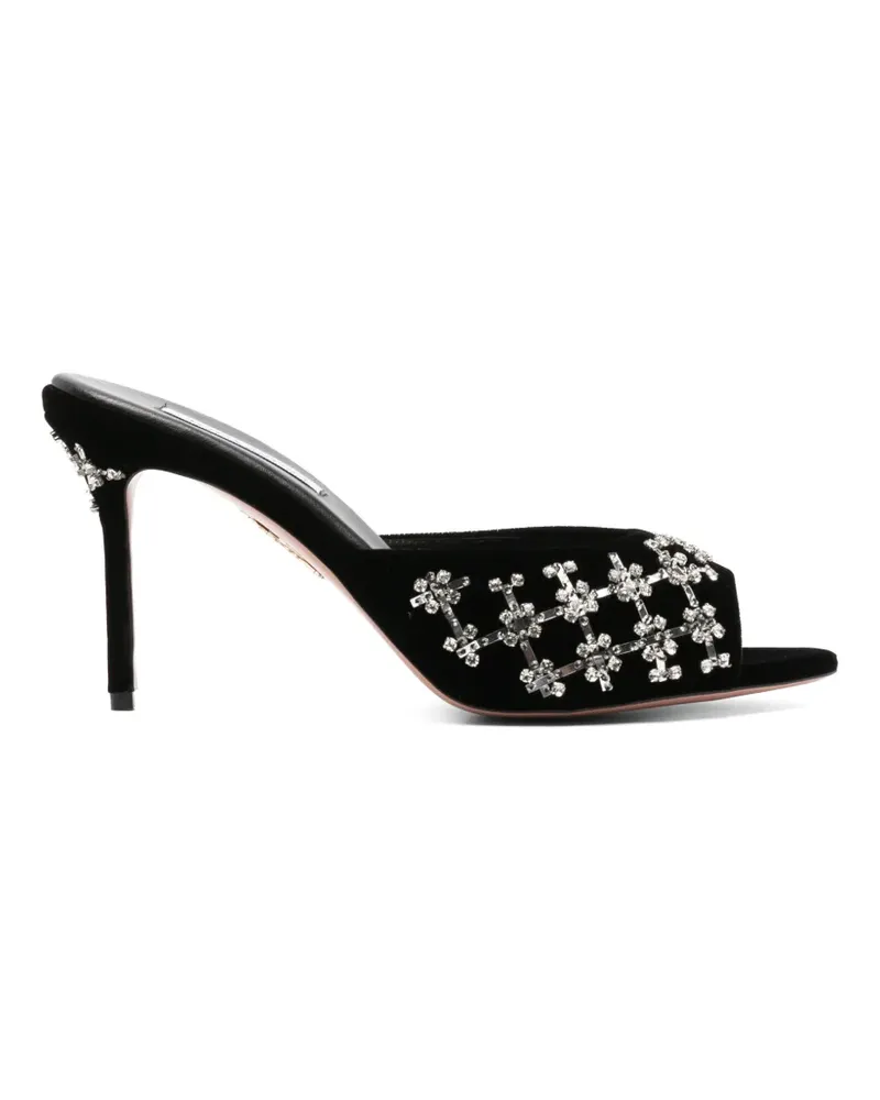 Aquazzura Sugar mule sandals - Schwarz Schwarz