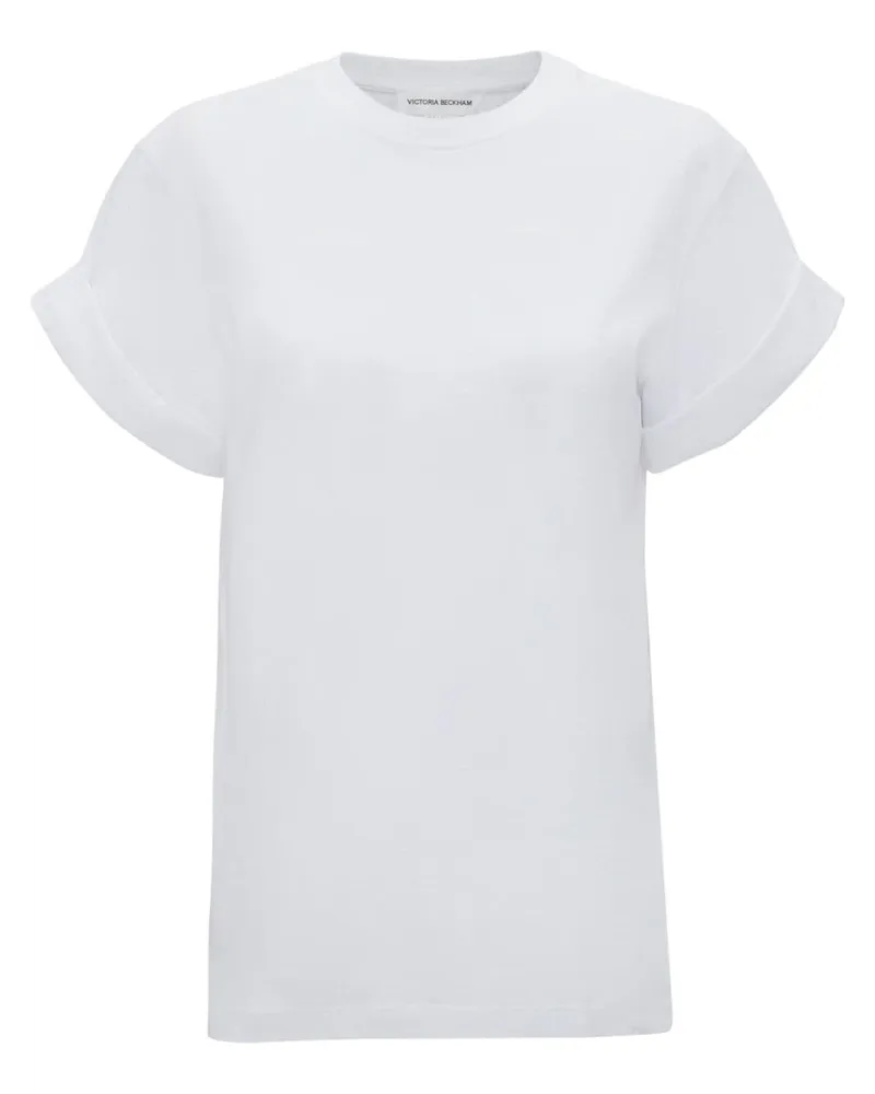 Victoria Beckham T-Shirt aus Bio-Baumwolle Weiß