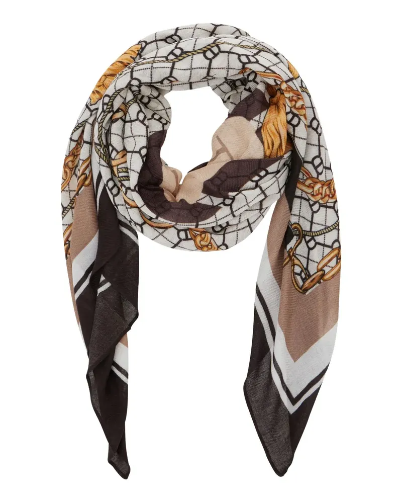 Twin-Set chain-print scarf - Braun Braun