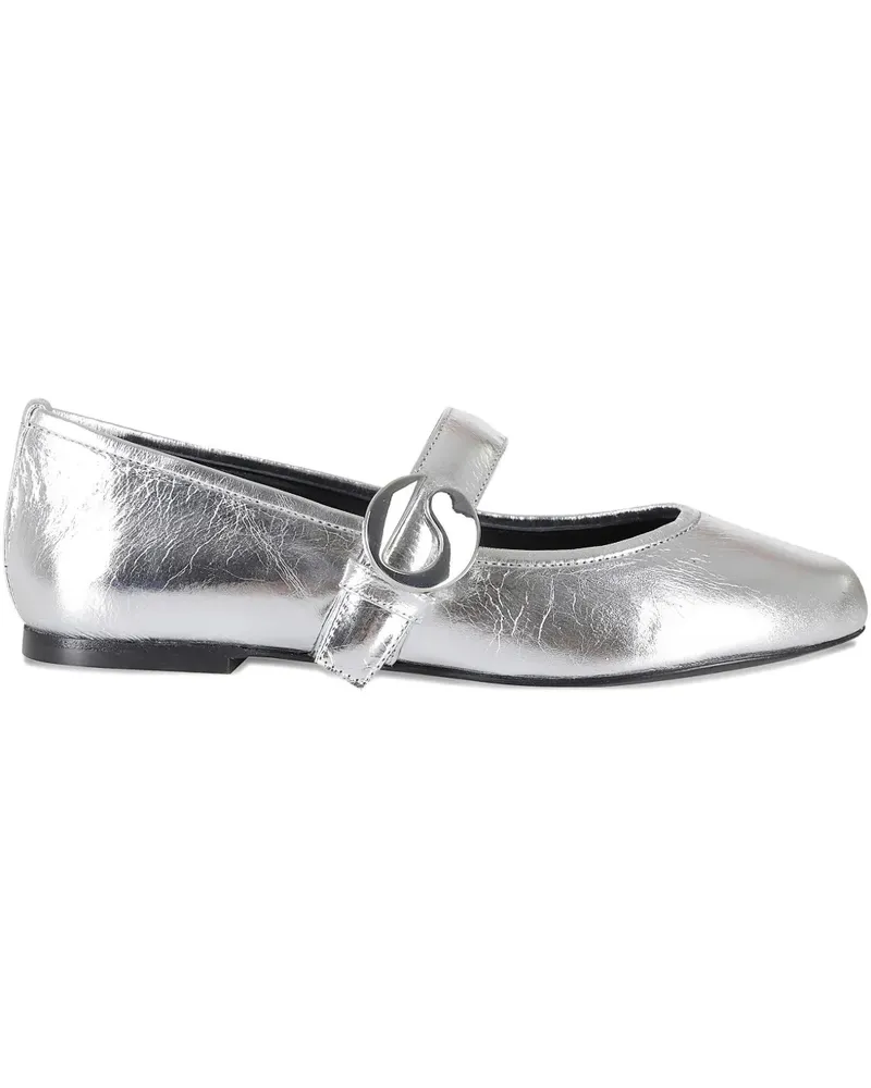 COPERNI Ballerinas aus Leder - Silber Silber