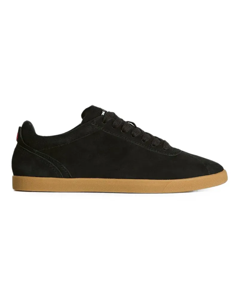 Kiton Sneakers aus Ziegenleder - Schwarz Schwarz