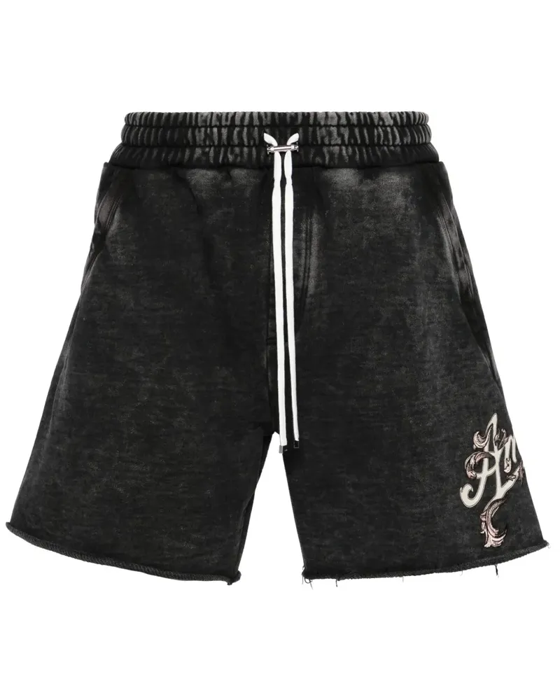 Amiri Filigree Joggingshorts - Schwarz Schwarz