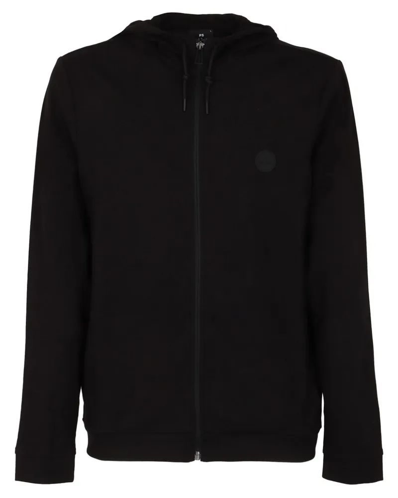 Paul Smith Kapuzenjacke mit Reißverschluss - Schwarz Schwarz