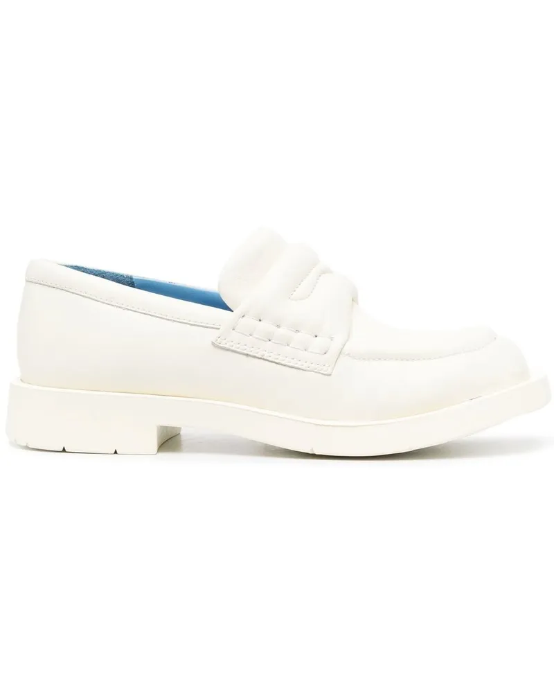 Camper Gesteppte Loafer - Weiß Weiß