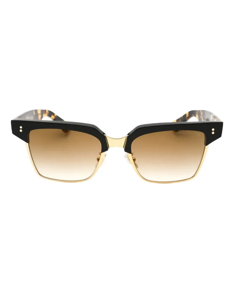 Cutler and Gross CG1348S rectangle-frame sunglasses - Braun Braun