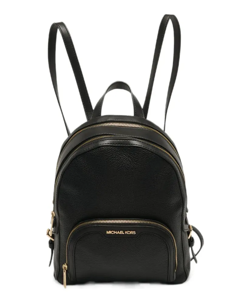 Michael Kors Jaycee pebbled backpack - Schwarz Schwarz