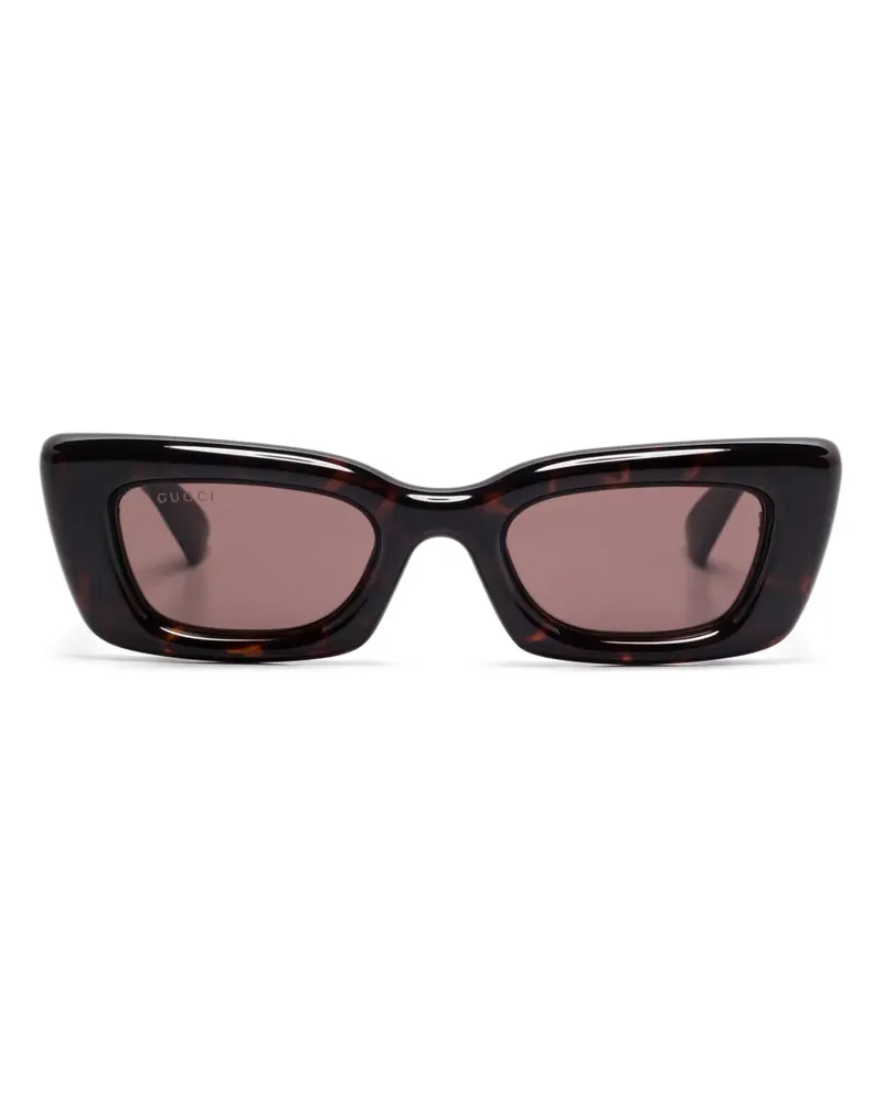Gucci Sonnenbrille mit Cat-Eye-Gestell - Braun Braun