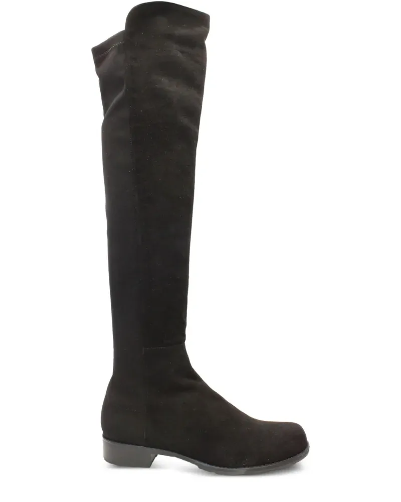 Stuart Weitzman 5050 Overknee-Stiefel - Schwarz Schwarz