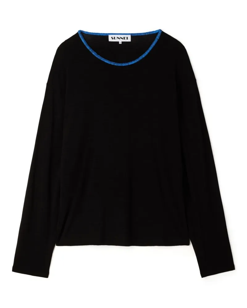 SUNNEI Langärmeliger Pullover - Schwarz Schwarz