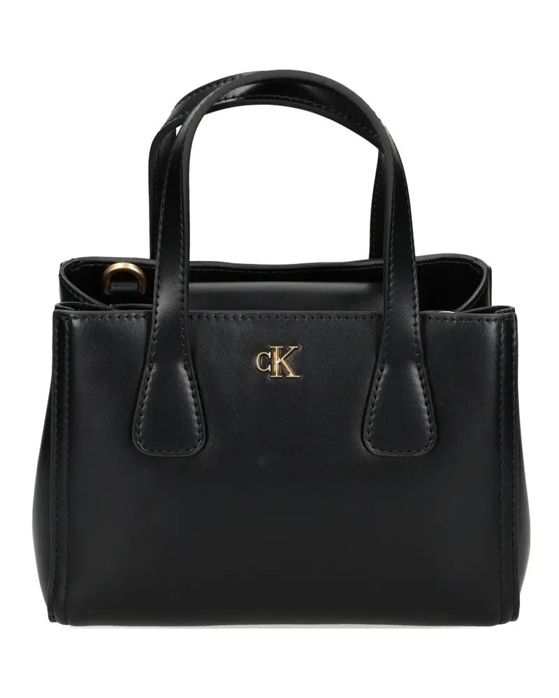 Calvin Klein logo tote bag - Schwarz Schwarz