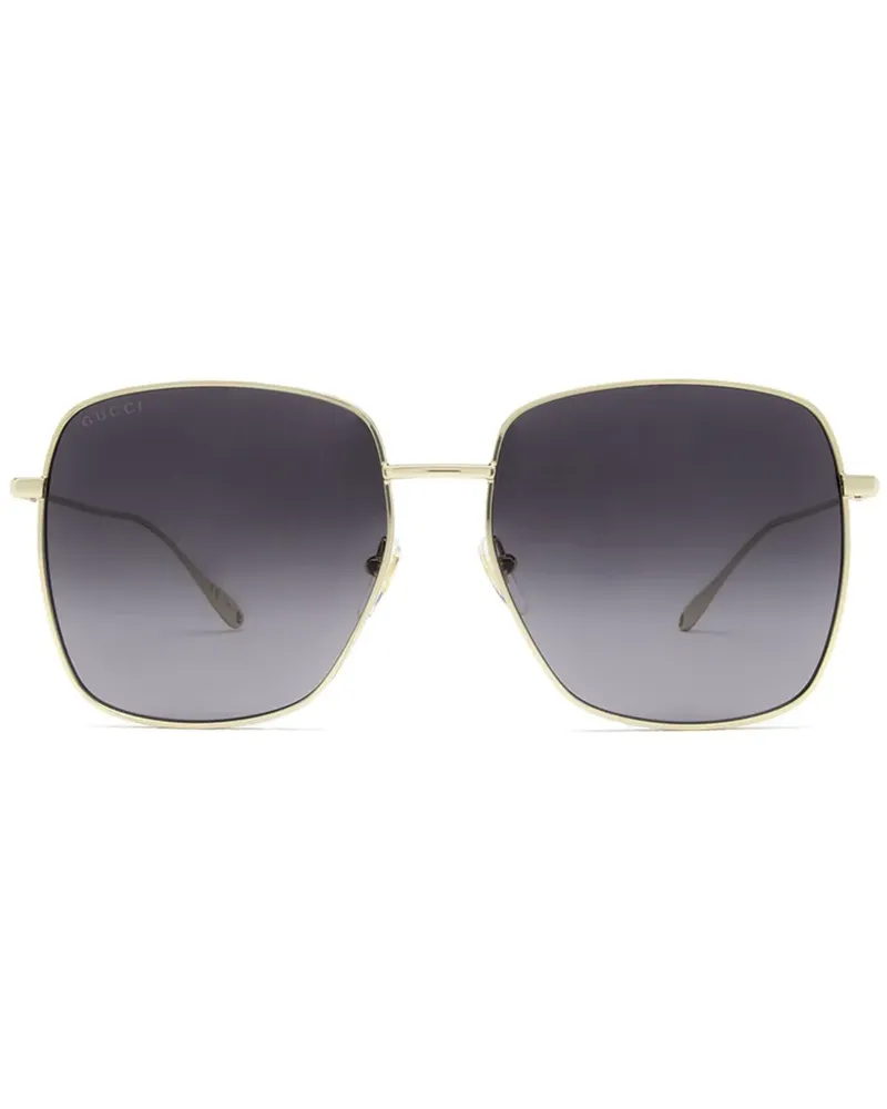 Gucci Oversized-Sonnenbrille mit Farbverlauf - Gold Gold