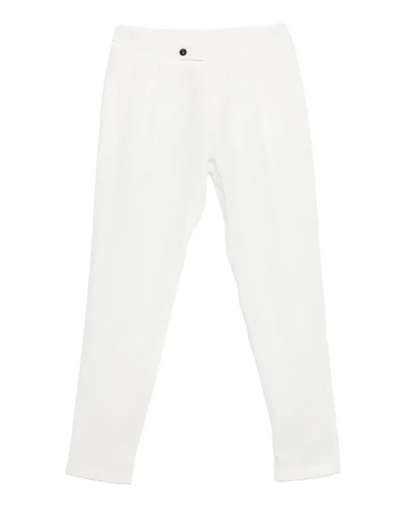 Eleventy Plissierte Hose - Weiß Weiß