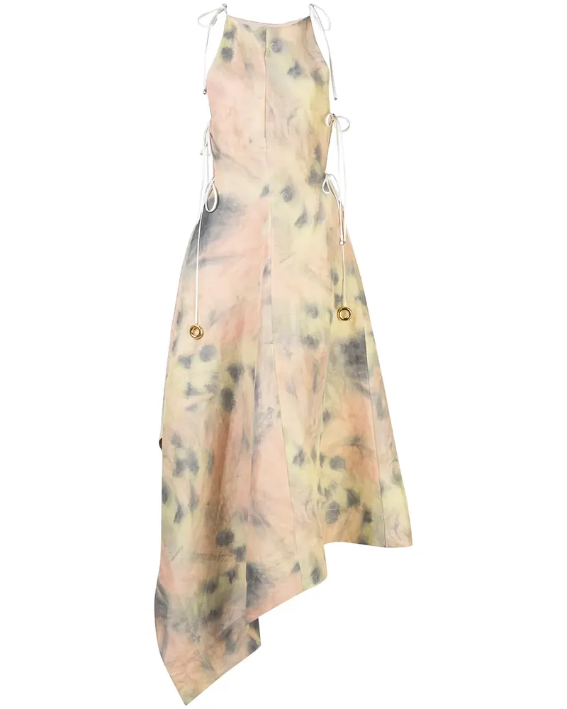 ELLERY Kleid mit Batikmuster - Rosa Rosa