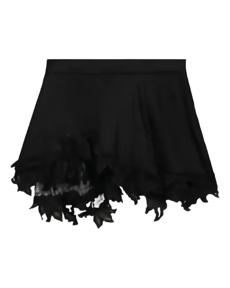Isabel Marant Reana lace-trimmed skirt - Schwarz Schwarz