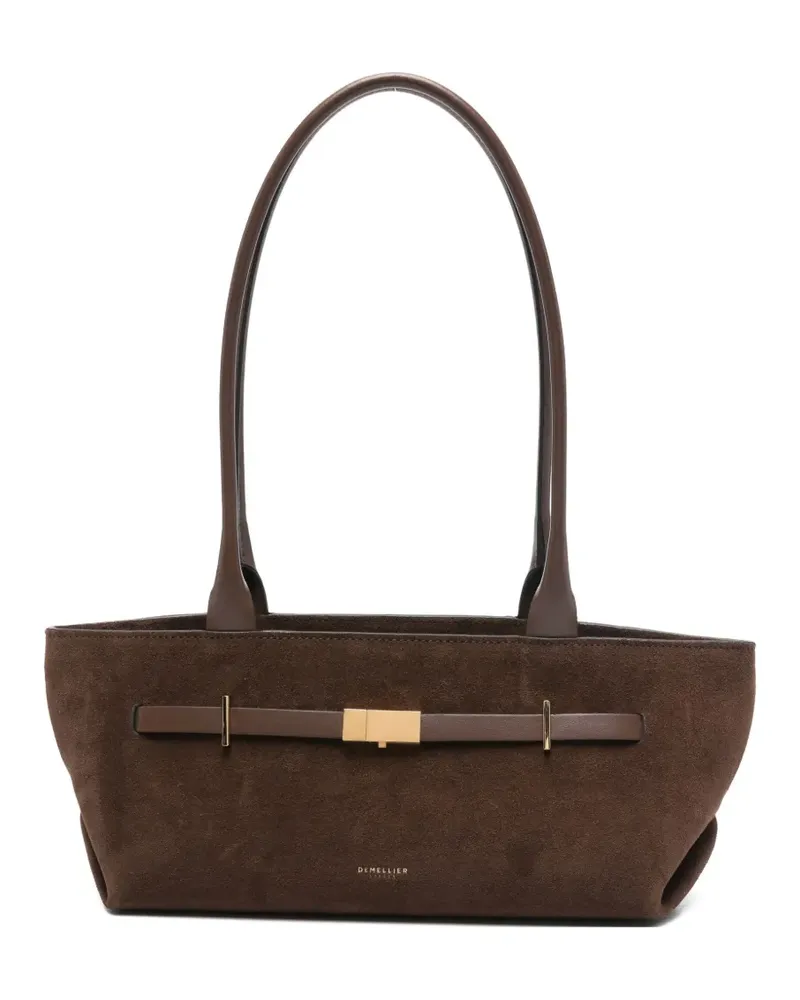 DeMELLIER New York Tote Bag aus Wildleder - Braun Braun
