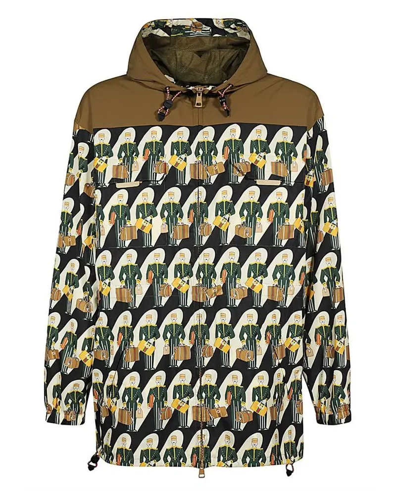 Gucci Jacke mit Porter-Print - Schwarz Schwarz