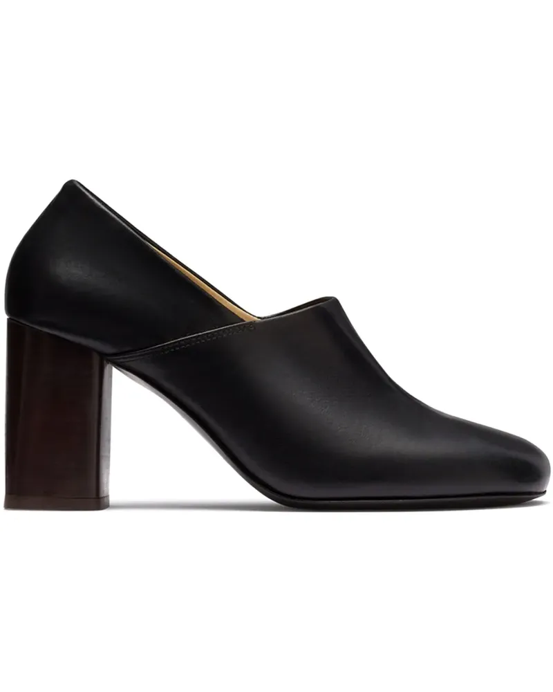 Christophe Lemaire Anatomic Pumps 80mm - Schwarz Schwarz