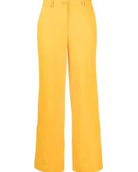 Patrizia Pepe Tief sitzende Wide-Leg-Hose Orange