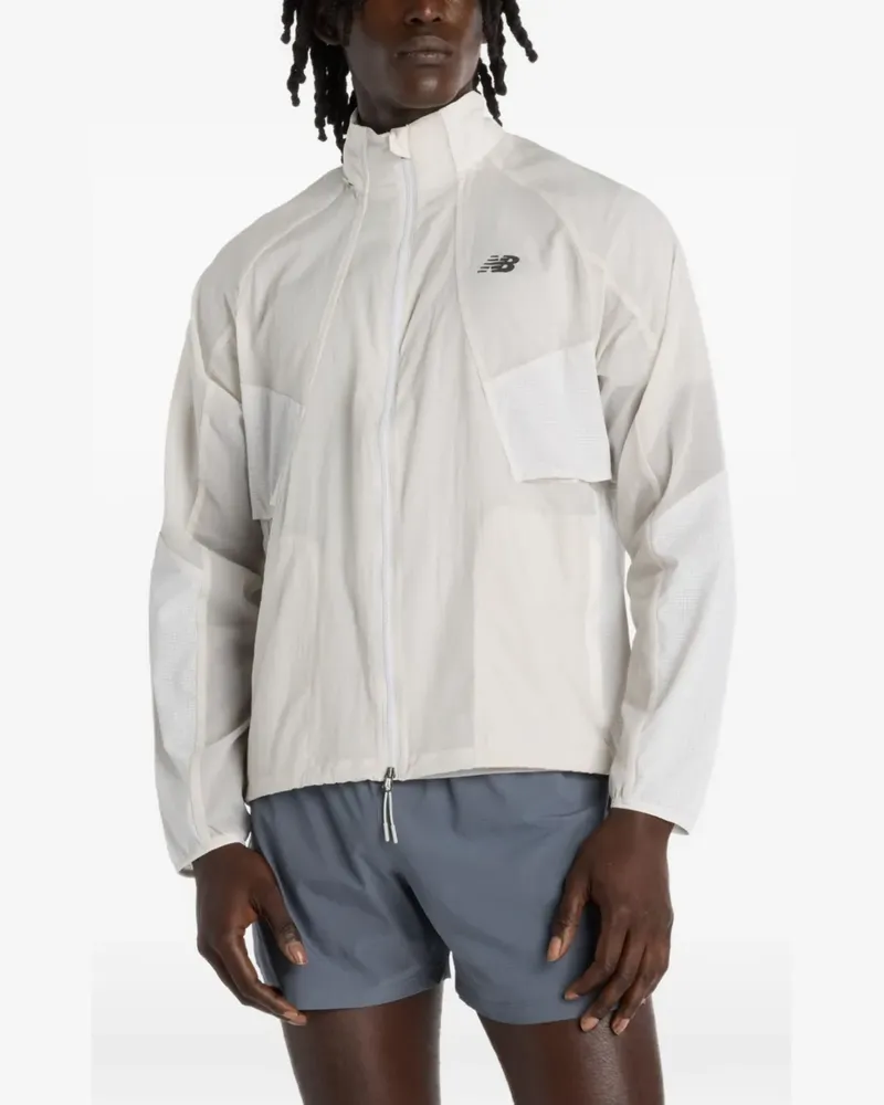 New Balance RC hooded jacket - Grau Grau