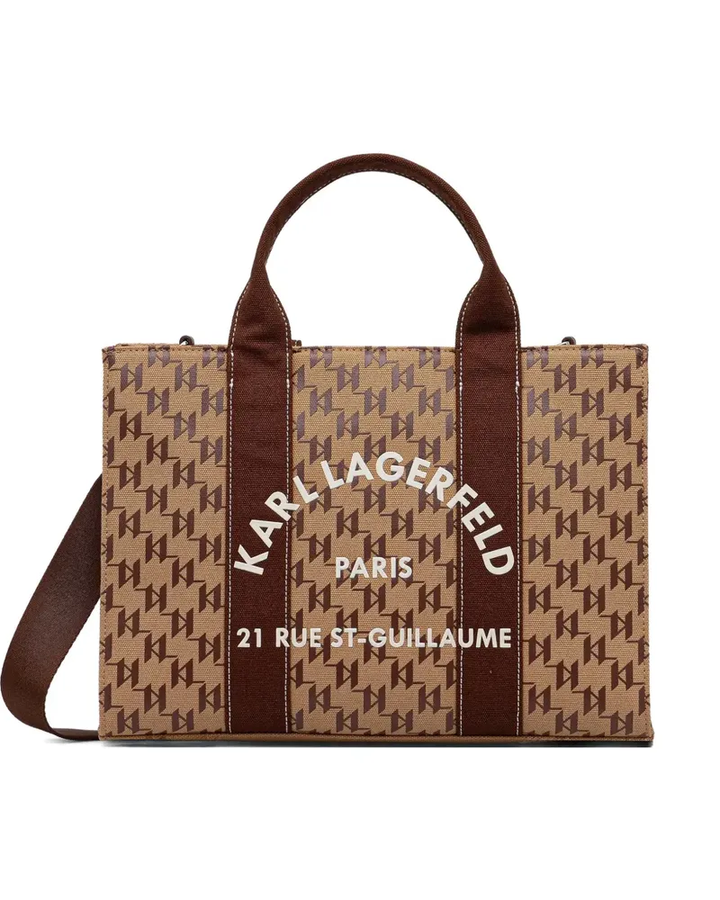 Karl Lagerfeld K/RSG monogram tote bag - Nude Nude