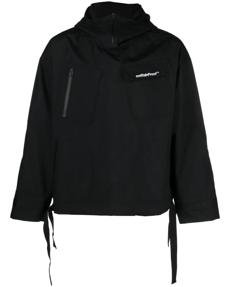 STYLAND Windbreaker aus Ripstop Schwarz