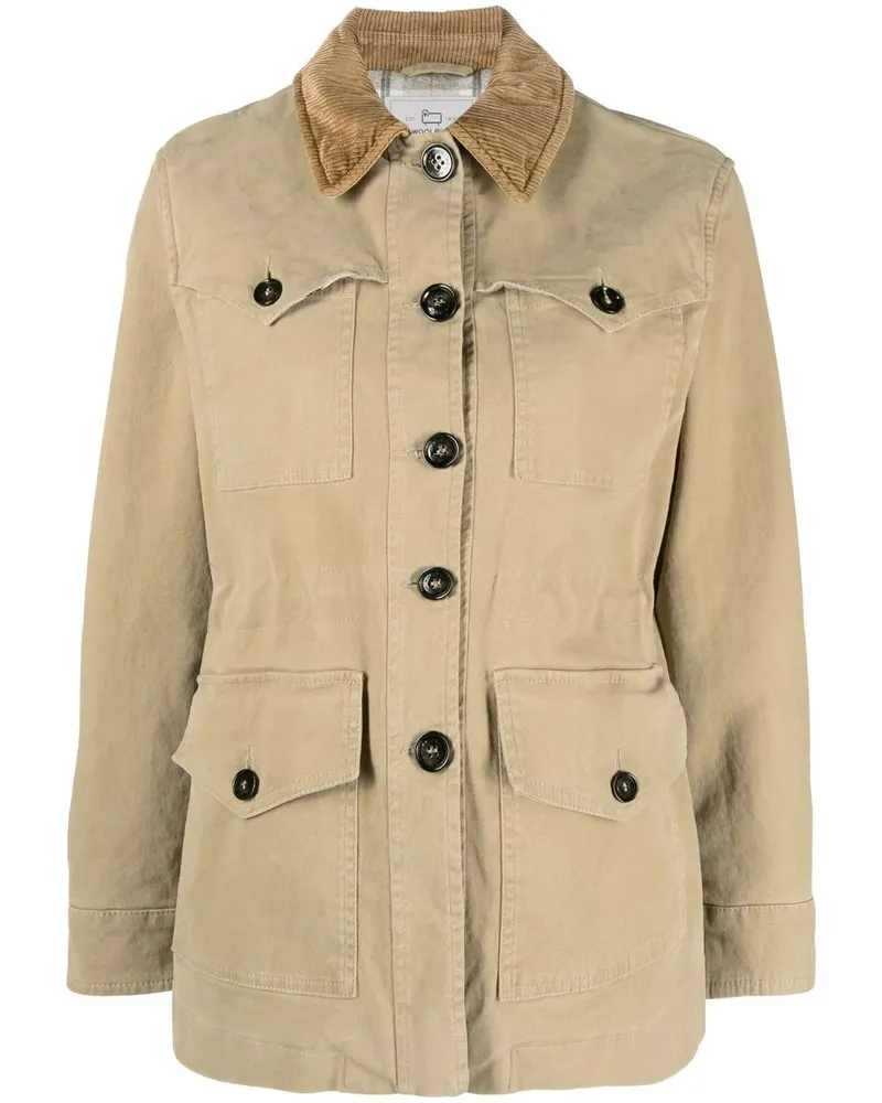 Woolrich Einreihiges Hemd - Grün Grün
