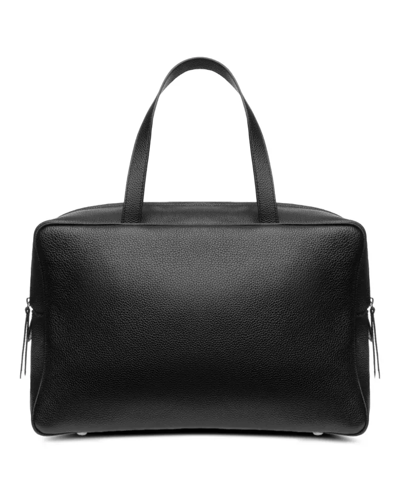SITUATIONIST Handtasche aus gekörntem Leder - Schwarz Schwarz