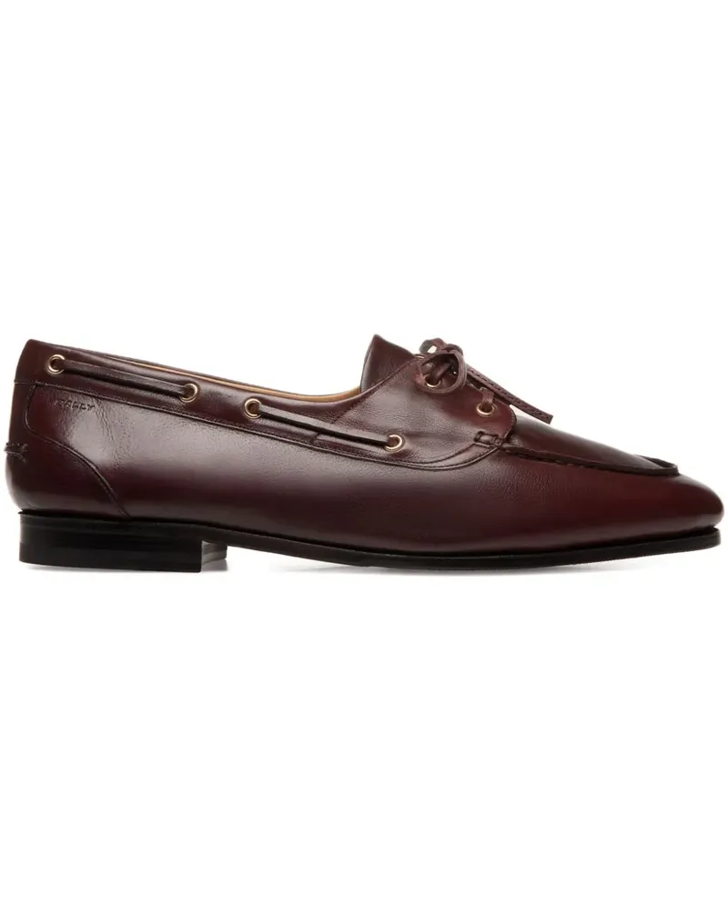 Bally Plume Mokassins - Rot Rot